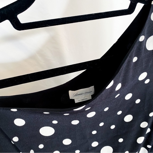Lovers + Friends black and white polka dot dress! - Picture 3 of 4